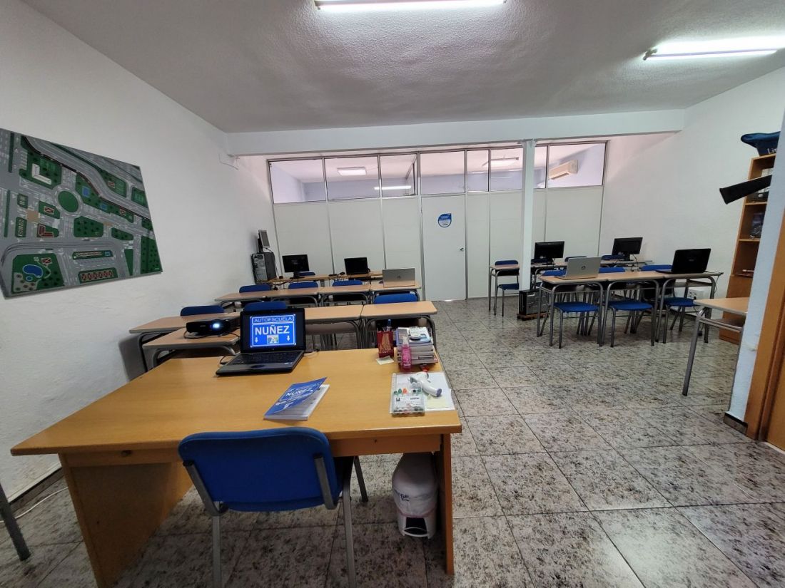 Ciclomotor para realizar prácticas de Autoescuela Nuñez